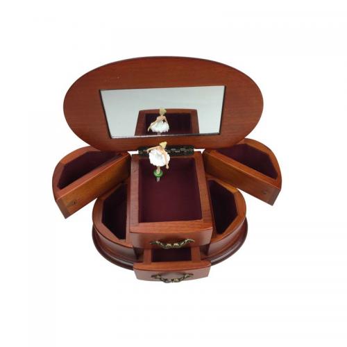 Houten juwelendoosje sieraden commode - melodie; Bolero