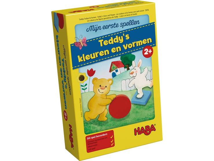 Haba mijn eerste spellen - Teddy's kleuren en vormen - 2 jaar &#43; - 5976