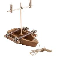 Haba Terra Kids [ 8 jaar +] Bouwpakket kurkenboot - 304244