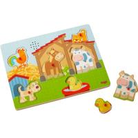 Haba puzzel [2 jaar +]  geluiden Op de boerderij - haba 303179