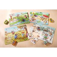 Haba puzzel [3 jaar +] De Seizoenen 4x 15 stukjes - 301888