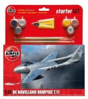 Airfix De Havilland vampire t.11