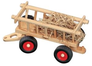 Fagus Houten hooiwagen 29 cm - F10.23, 4039985010236
