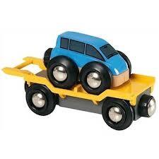 Brio auto transport trein