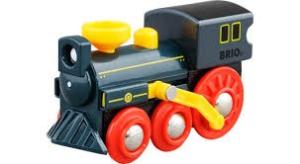 Brio oude stoomlocomotief