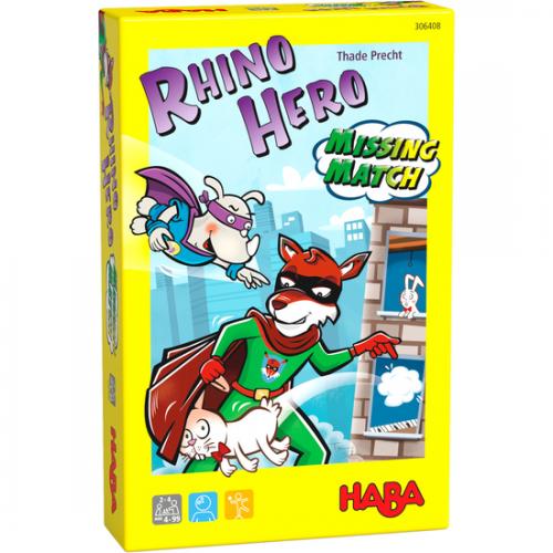 Machtigen Slank stortbui Haba spel [4 jaar +] Rhino Hero - 306408 - De Haba spellen winkel