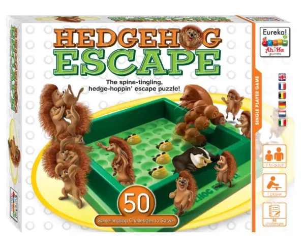 Ah!Ha game Hedgehog Escape - [6 - adult] - single player game