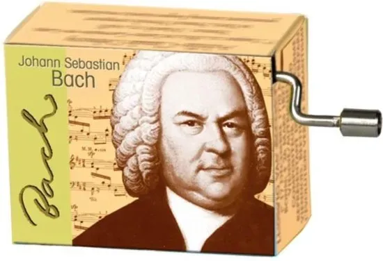 Draai Muziekdoosje Johann Sebastian Bach melodie air