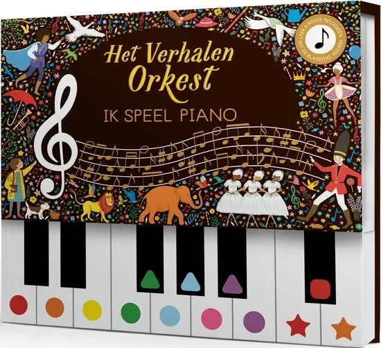 Geluidenboek piano boek - Het Verhalen Orkest - Ik speel Piano [4 jaar +] Christofoor