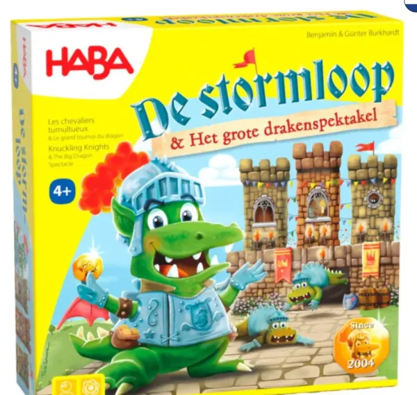 Haba spel [4 jaar +] De stormloop & het grote drakenspektakel