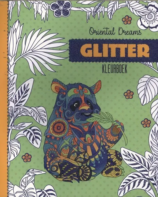 Glitter kleurboek - Oriental Dreams