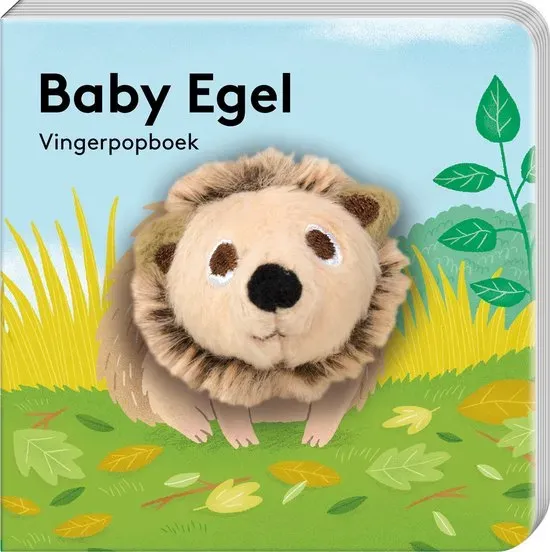 Vingerpopboekje Baby Egel