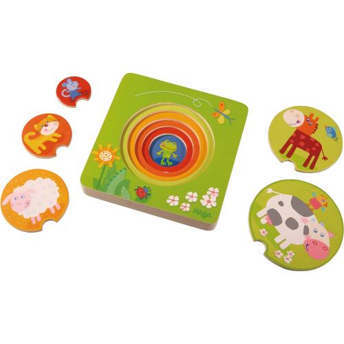 Haba puzzel [1 jaar +] Boerderijdieren - 301647 - De Haba puzzel winkel