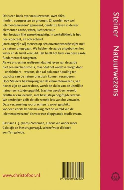 Christofoor Adult - Natuurwezens, de wereld van vuurwezens, elfen, nimfen en gnomen - Rudolf Steiner - paperback