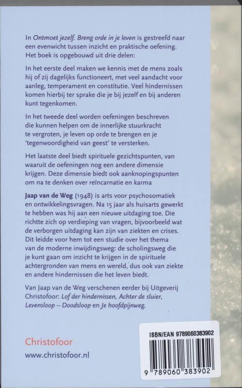 Christofoor Adult - Ontmoet jezelf - Breng orde in je leven - Jaap van de Weg - paperback