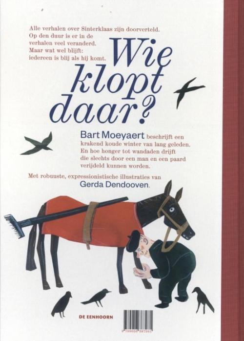 Wie klopt daar kinderen? - prentenboek - Bart Moeyaeert en Gerda Dendooven