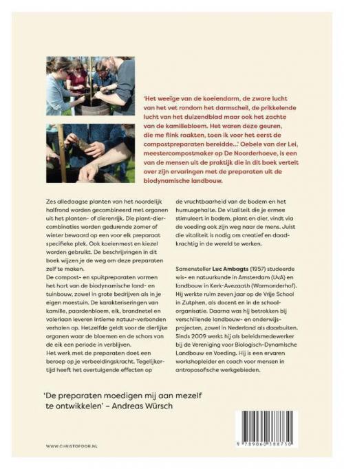 Christofoor Adult - Werken aan vitaliteit - Biodynamische preparaten maken, begrijpen en toepassen - Luc Ambagts - paperback